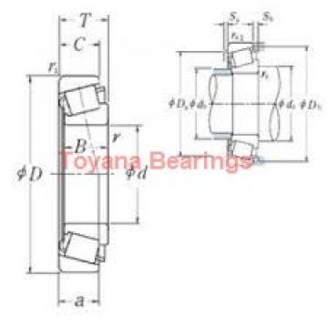 Toyana 323/32 A tapered roller bearings