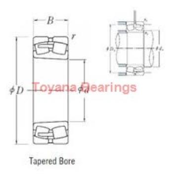 Toyana 22336 KCW33+H2336 spherical roller bearings