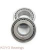 KOYO 7000CPA angular contact ball bearings #1 small image