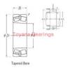 Toyana 15101/15244 tapered roller bearings #2 small image